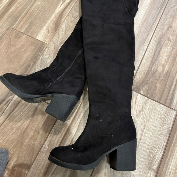 Bamboo boots size 6 over the knee - Picture 2 of 3